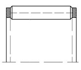 Подшипник  K60x68x20 размер 60x68x20