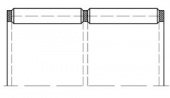 Подшипник  K55x63x50 размер 55x63x50