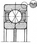 Подшипник  1176930 размер 150x210x28