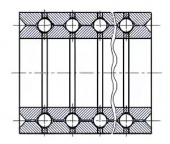 Подшипник  128723 размер 115x205x570