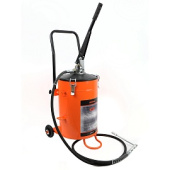 Нагнетатель густой смазки с ручным приводом, с тележкой, 20кг "AV Steel" AV-921218