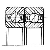 Подшипник  466224 размер 120x215x80