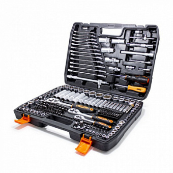 Набор инструментов 216 пр. 1/4'', 3/8'', 1/2'' (6гр.)(4-32мм)  38841