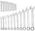 Набор ключей AV Steel 6-32 мм, 22 предмета AV-031222 Набор ключей AV Steel 6-32 мм, 22 предмета AV-031222