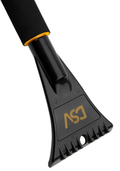 Щетка со скребком DSV с мягкой ручкой 90 см R21001