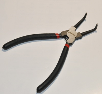 Съемник стопорных колец (гнутый, на сжим) HB