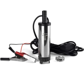 Насос перекачки топлива погружной 12V D38 съемный фильтр БАК.10083