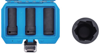 Набор головок для поврежденных болтов/гаек 3 шт AV-921092