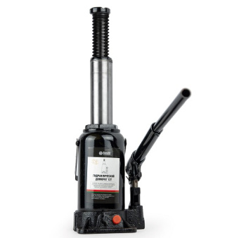 Домкрат гидравлический бутылочный 12т. двухклапанный  БАК.00033