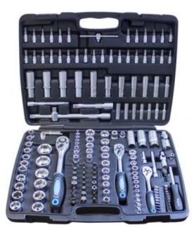 Набор инструмента 172 предмета в кейсе. KT-172 (1/4", 3/8", 1/2")