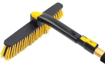 Щетка со скребком DSV телескоп. с мягкой ручкой 102-140 см R21003