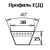 Приводной клиновый ремень E(Д)-12500