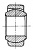 Подшипник  ЕШ35 размер 35x55x25