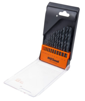 Набор сверл по металлу HSS-R 2,0-8,0 мм 13 шт, AV-801513