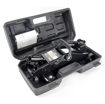 Домкрат подкатной гидравлический  2 тонны в кейсе  БАК.00531