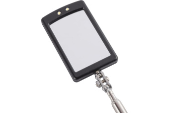 Зеркало 40*65 мм на телескопическом держателе 290-880 мм AV-921190